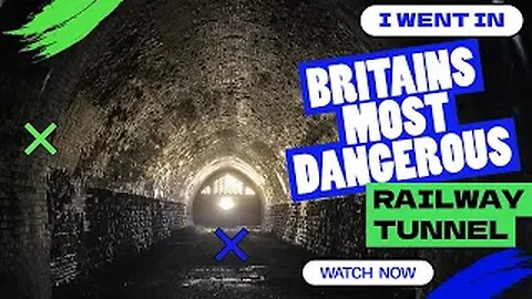Britains Most Dangerous Tunnel, And I Went In! Burdale