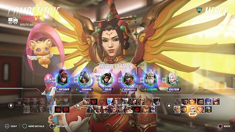 Overwatch 2 Mercy Gameplay (No Commentary)