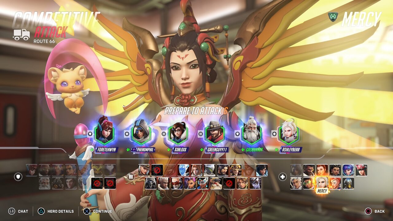 Overwatch 2 Mercy Gameplay (No Commentary)