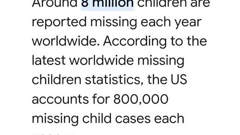 Documentary - Where Are The Missing Children?