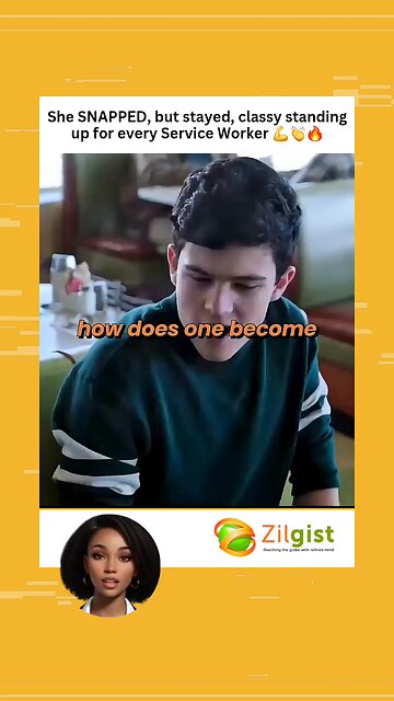 She SNAPPED, but stayed, classy standing up for every Service Worker 💪👏🔥