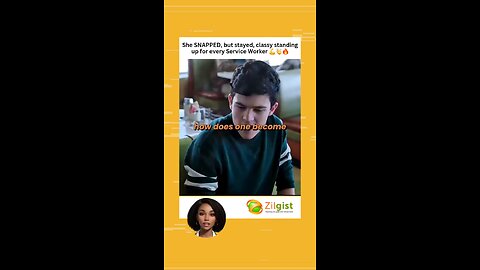 She SNAPPED, but stayed, classy standing up for every Service Worker 💪👏🔥