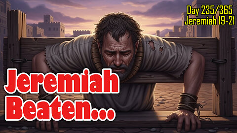 Day235 /365 - The Shattered Jar and the Inner Fire 🔥 #biblerecapdaily1 #jeremiah