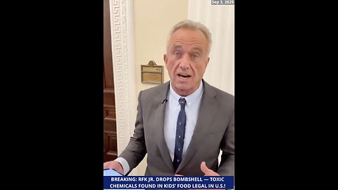 RFK JR. DROPS BOMBSHELL — TOXIC CHEMICALS FOUND IN KIDS’ FOOD LEGAL IN U.S.! 💥🇺🇸