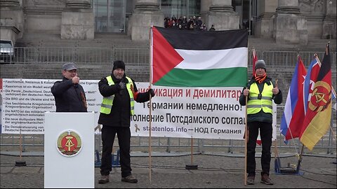 Die DDR verurteilt den NATO-EU-Völkermord in Palästina!