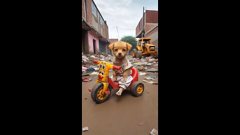The poor dog was made fun of by his friends Waqas112082