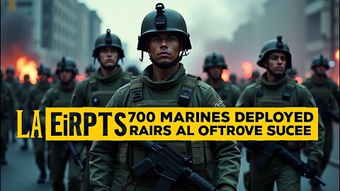 700 marines mobilized to Los Angeles after violent protests over immigration raids