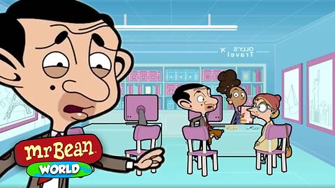 Bean Books a Holiday! | Mr Bean Animated Full Episodes