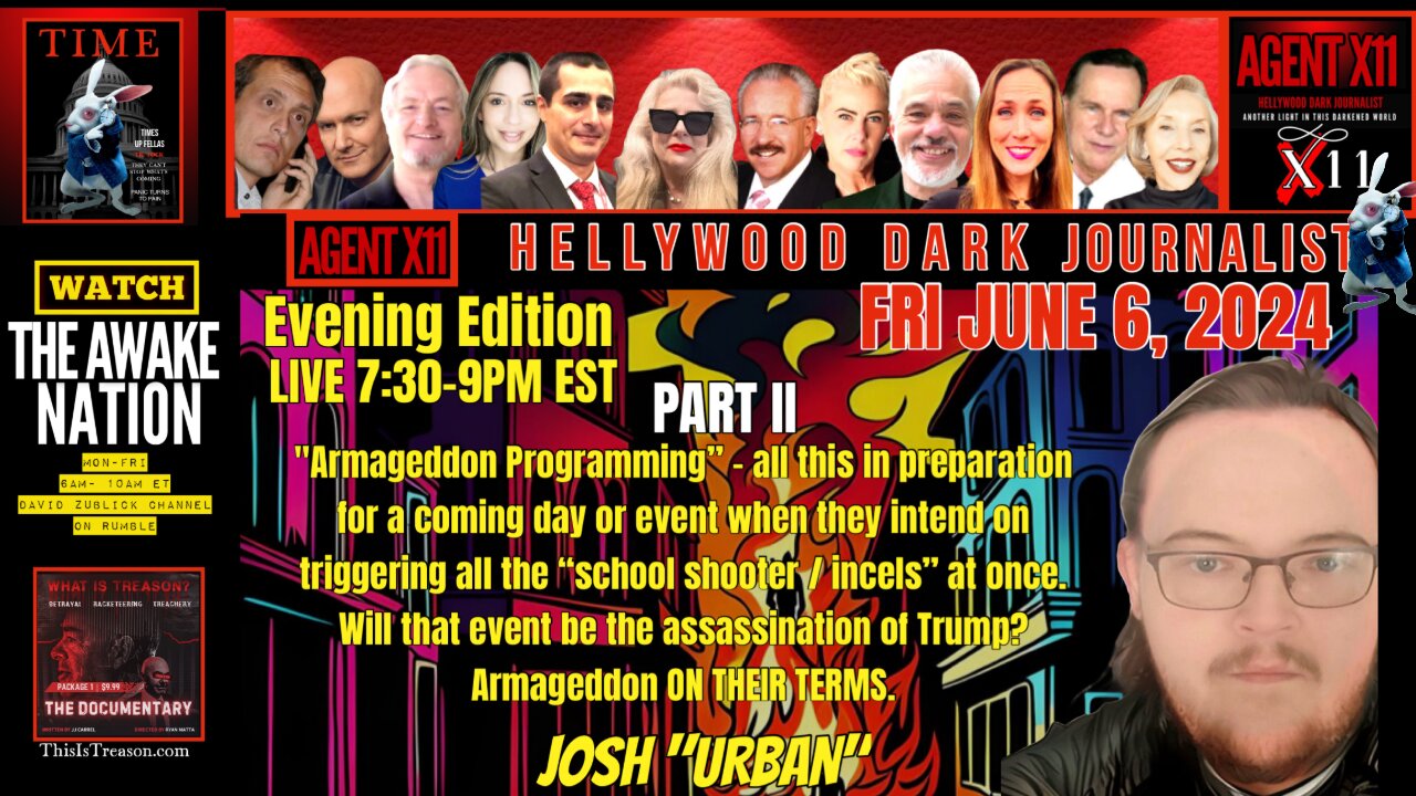 AGENT X11 EP: 229 HELLYWOOD DARK JOURNALIST