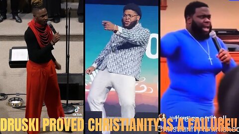 DRUSKI PROVED CHRISTIANITY IS A FAILURE!! #povertypimps #plantationchristianity #apologist - GMS