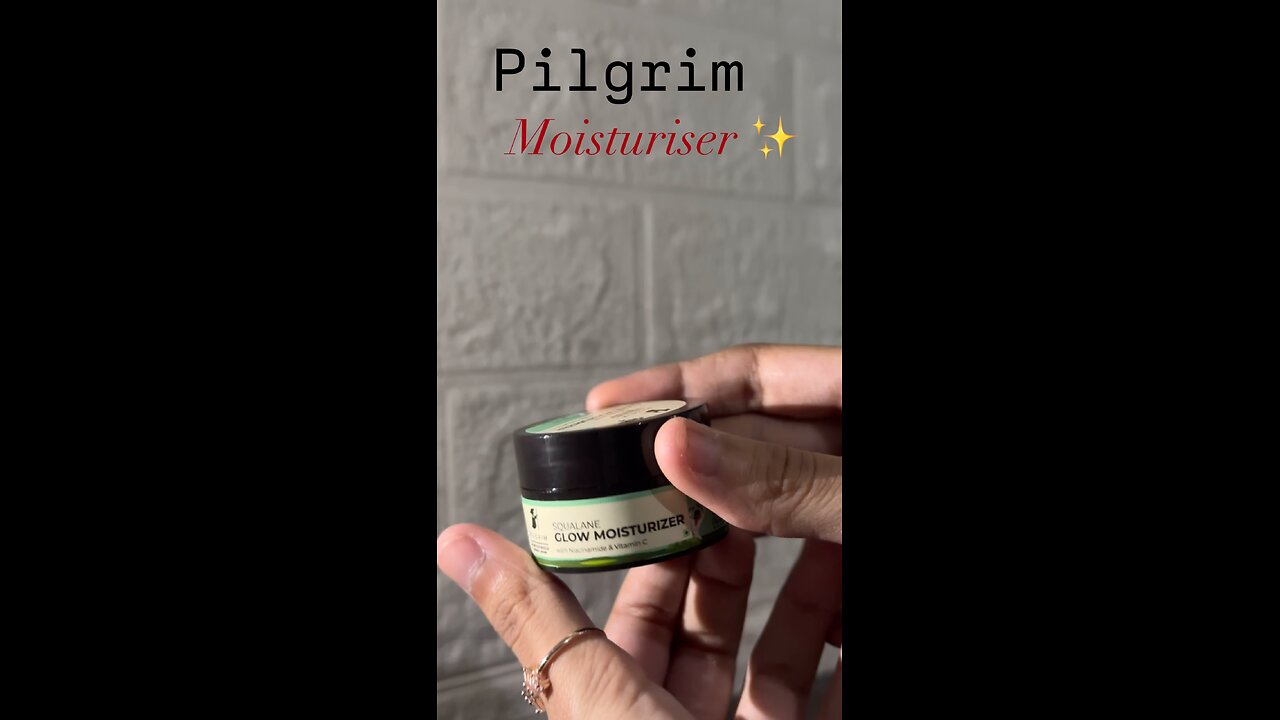 New Pilgrim moisturiser✨