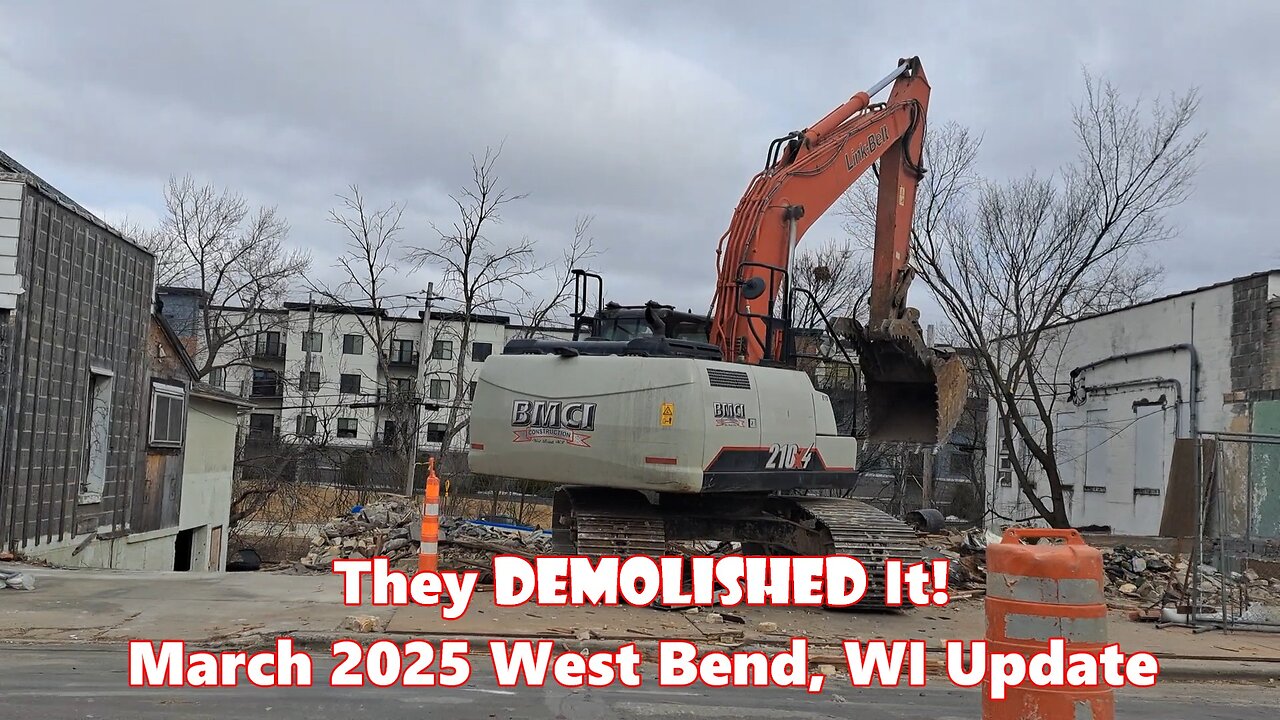 They DEMOLISHED It! March 2025 West Bend, Wisconsin Update