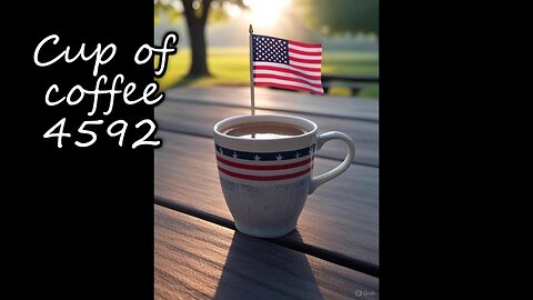 Cup of Coffee 4592---Memorial Day 2025; We Remember (Espresso Shot)