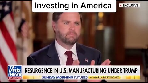 "If you're investing in America... we're going to reward you for it," - VP Vance