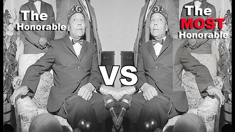 Honorable Elijah Muhammad vs Most Honorable Elijah Muhammad