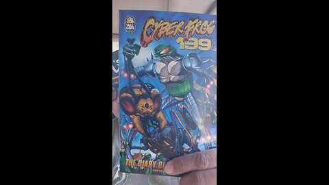 Comic Review featuring Cyberfrog 1998: Diary of Heather Swain