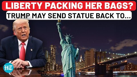 Explosive Twist: Trump to Uproot & 'Deport' Statue of Liberty to Macron as France Demands Return?