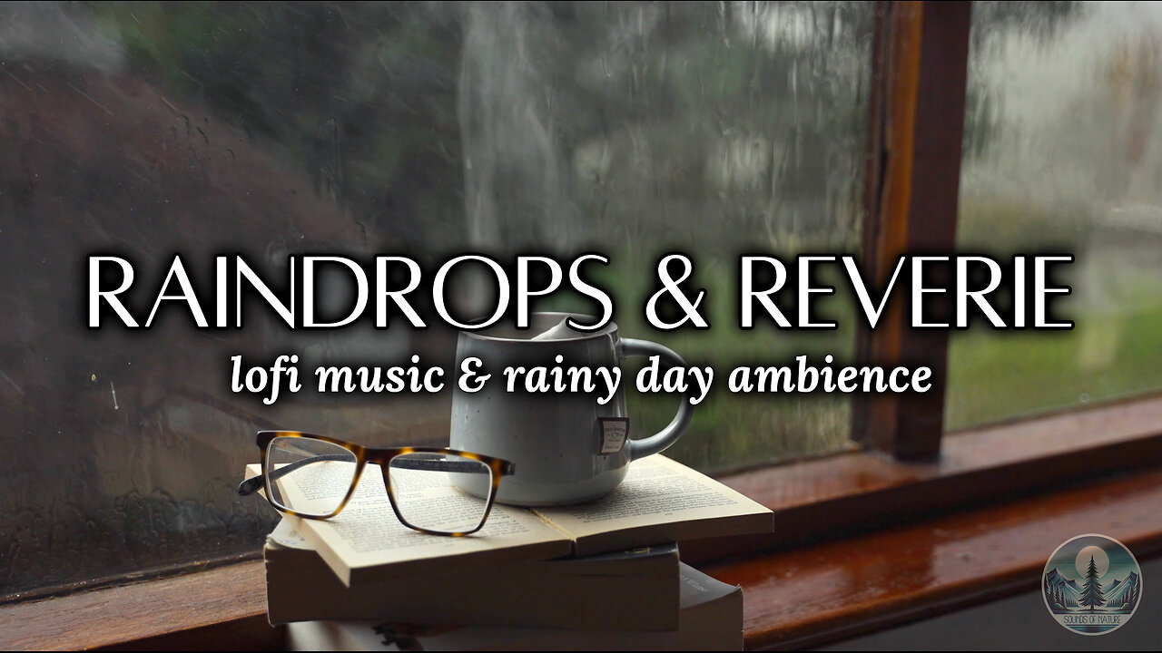 [LIVE] Lofi Music & Rainy Day Ambience for Productivity & Focus ☕📚🌧️ | Sounds of Nature
