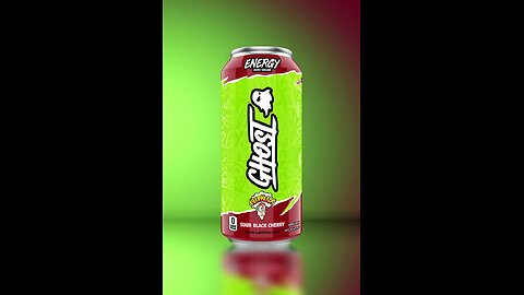 The #1 Drink for Paranormal Investigators! Ghost Energy "Black Cherry Warheads"