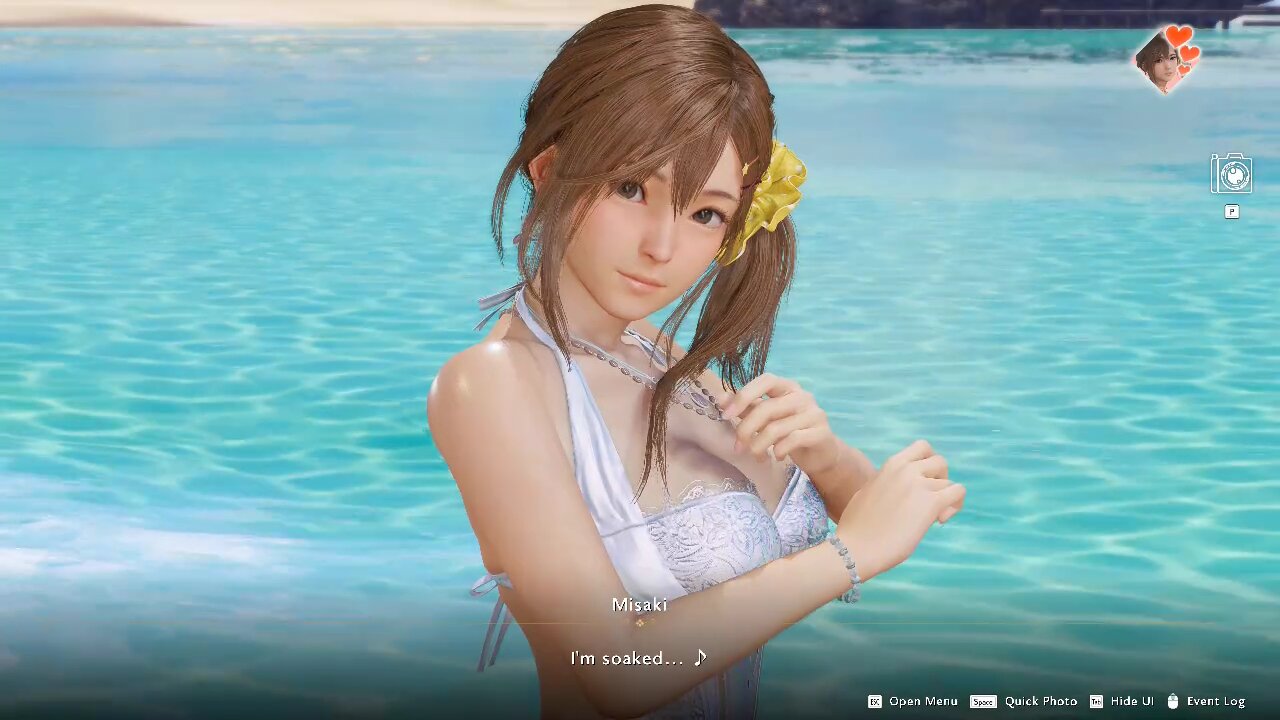 water fight with misaki Venus Vacation PRISM DEAD OR ALIVE Xtreme