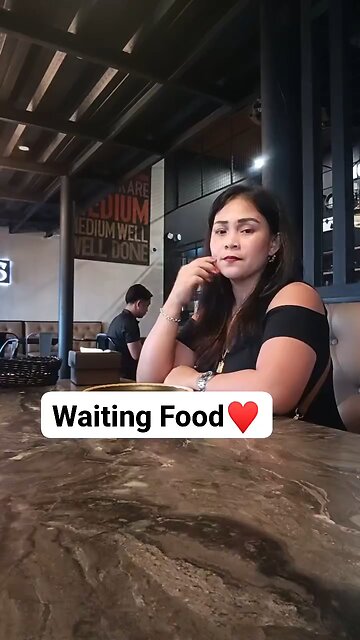 Finally For once I get out🥲_waiting food ☺