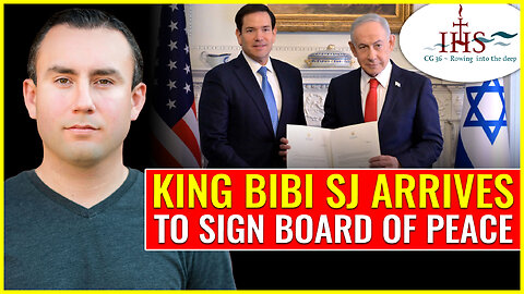 King Bibi SJ arrives in DC and signs the BOARD OF PEACE before meeting Trump