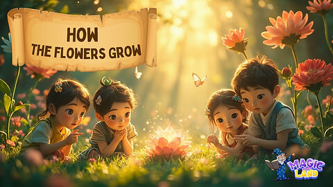 How The Flowers Grow 🌸 Fairy Tales for Kids | Bedtime Story Animation