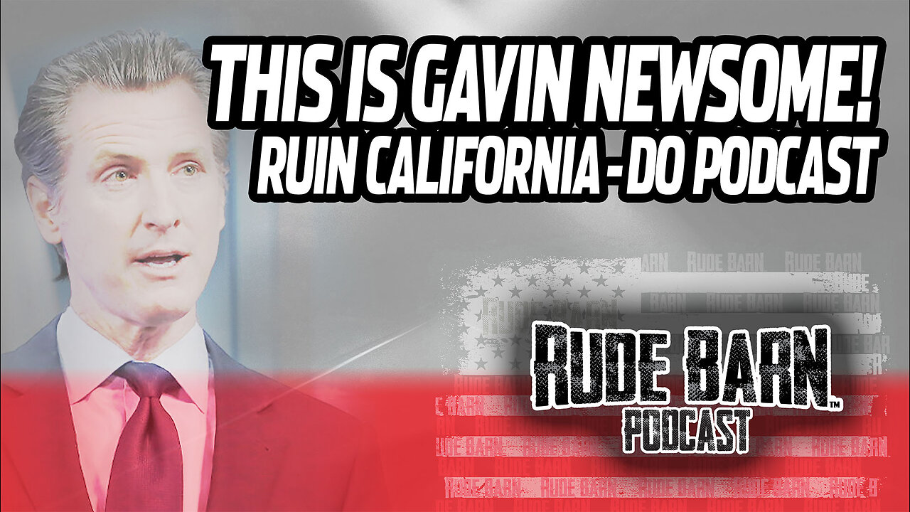 Podcaster extraordinaire. Don't think of me as Gov. Newsome, think of me as Podcaster Newsome!