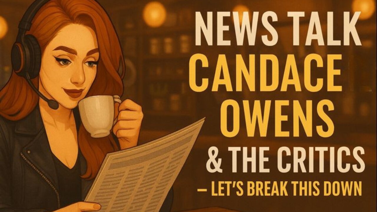 Coffee, Headlines, and Candace Owens Doubling Down