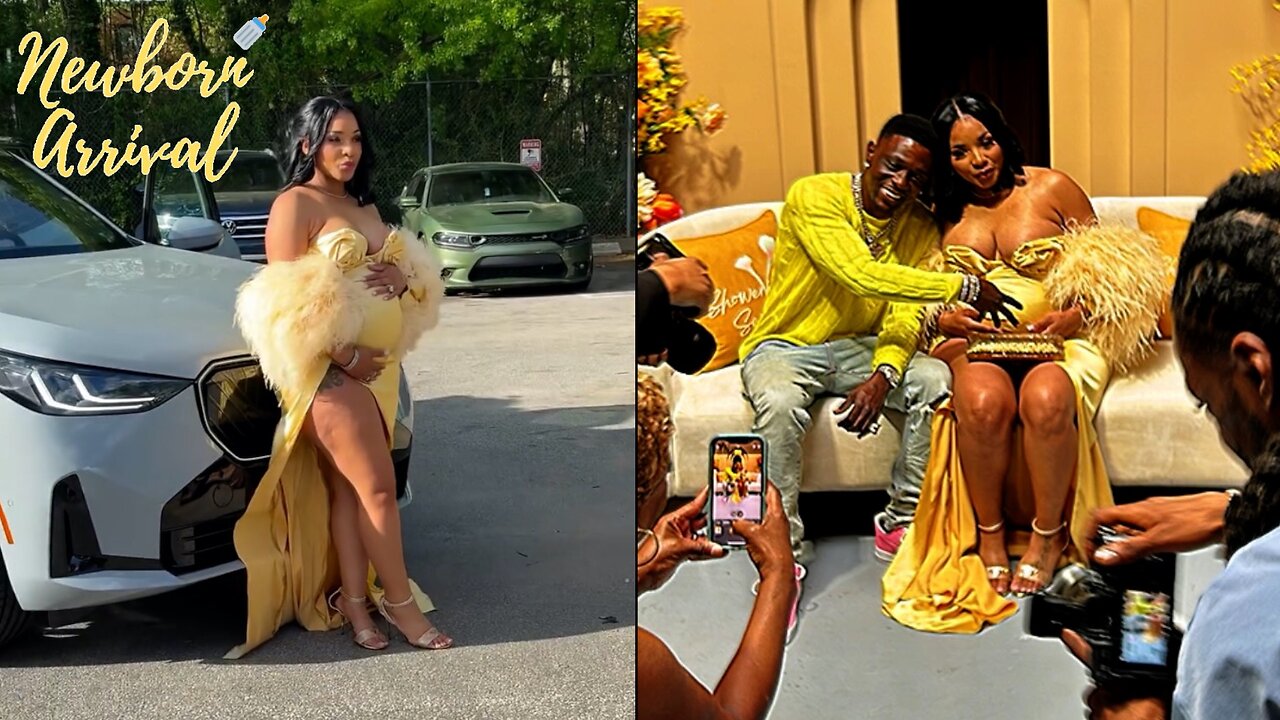 Boosie & Fiancee Rajel Nelson Host Their Baby Shower For Daughter Sevyn! πΆπ½