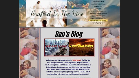 Web Site & Dan's New Blog Update!! :)