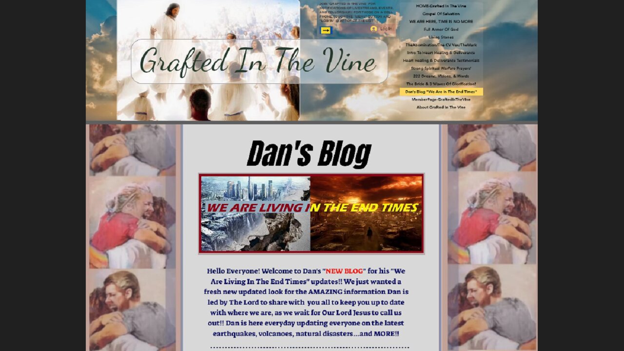 Web Site & Dan's New Blog Update!! :)