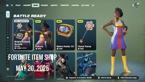 Fortnite Item Shop|May 20, 2025(*New* Bright Futura Bundle)
