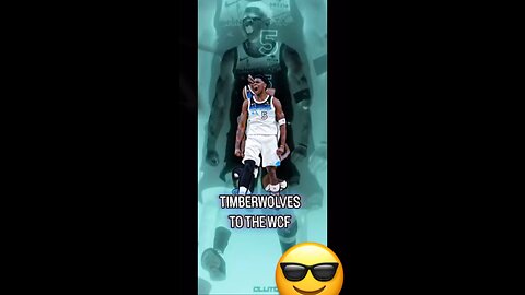 😎 Timberwolves Advance to the WCF #fypシ #nba #reels #shorts #trending
