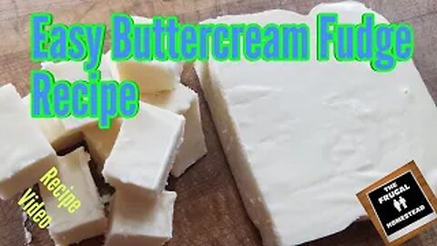 Easy Buttercream Fudge recipe