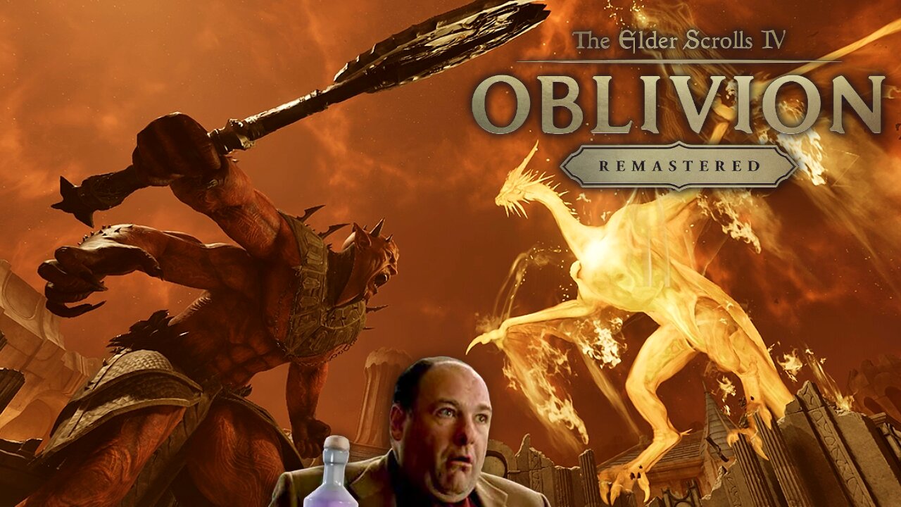 Tony Soprano's Final Battle to 100% OBLIVION REMASTERED