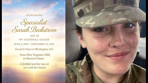 BRUTAL Ambush Near White House: Two National Guard Soldiers Shot — Suspect in Custody | R.I.P. Sarah