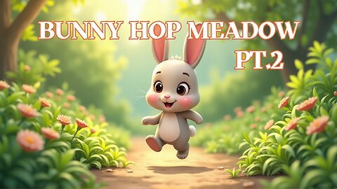 Bunny Hop Meadow Pt.2 | Fun Kids Song About Rabbits & Nature