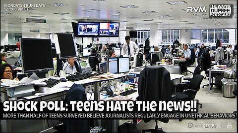 E2194: "Teens Distrust News Media: 84% Cite Bias and Fake News" 12/1