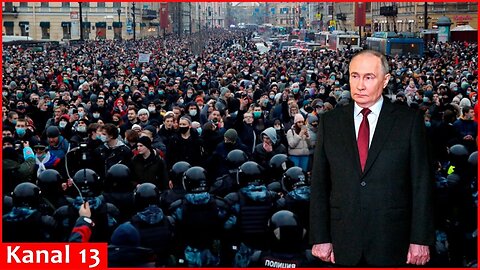Putin faces anger from Russian society; Russians reject dictator