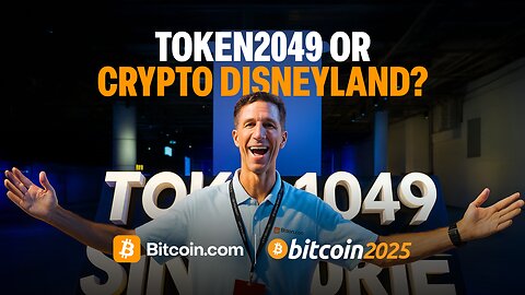 Token2049 or Crypto Disneyland? 🎢