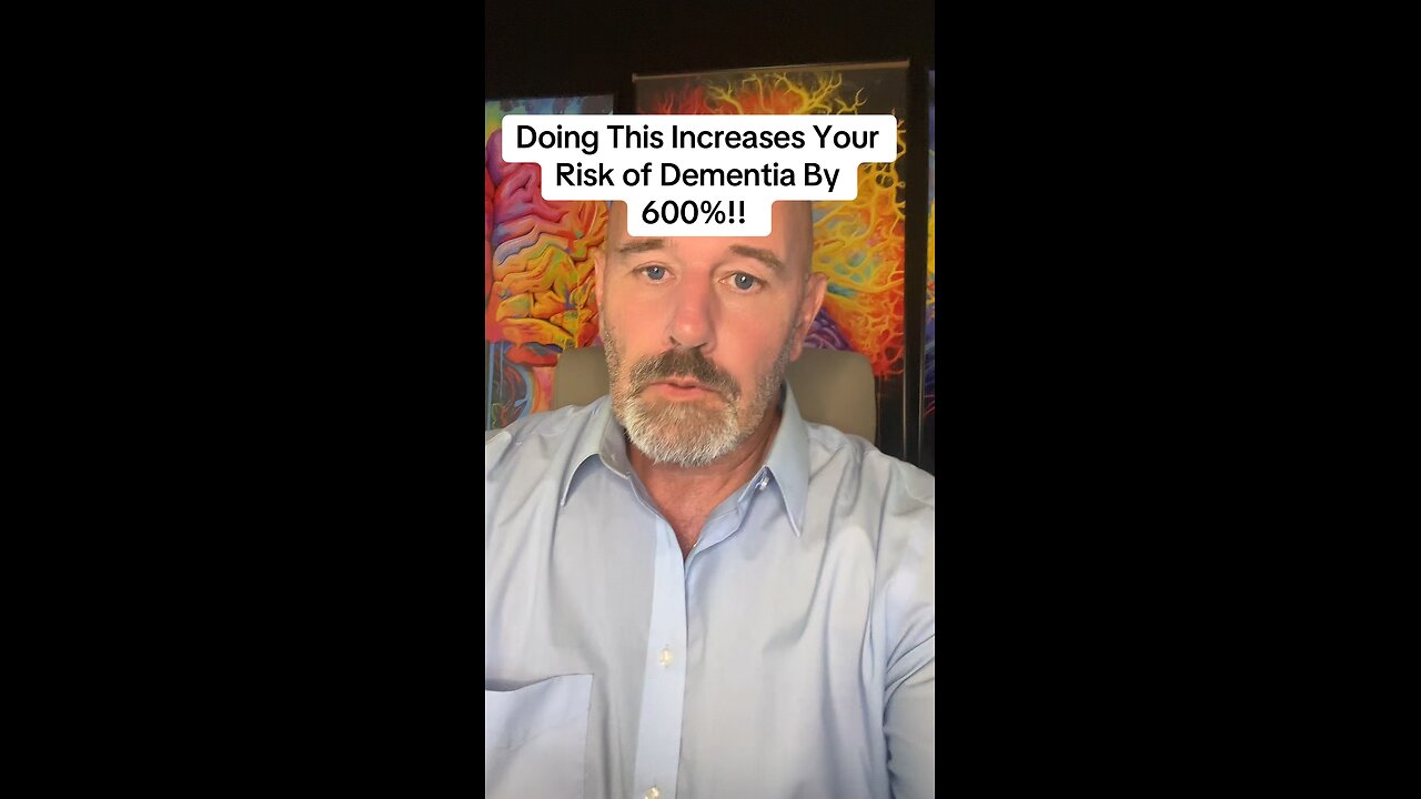 Doing This Increases Your Risk of Dementia By 600%
