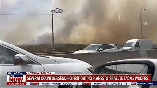 Planes tackle wildfires in Israel