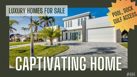 WATERFRONT HOME | POOL | GULF ACCESS | Cape Coral Homes | Luxury Homes For Sale in Southwest Florida