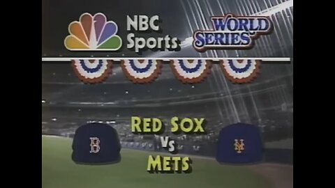 1986 World Series - Game 6 - The Boston Red Sox vs The New York Mets