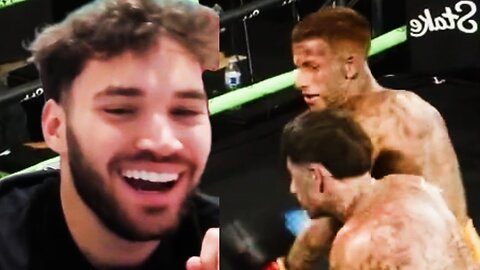 Adin Ross Reacts To Island Boys Vs Island Boys Boxing Fight!