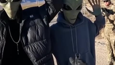 Aliens in Desert | Arrested 😂😂 | Sora2 AI
