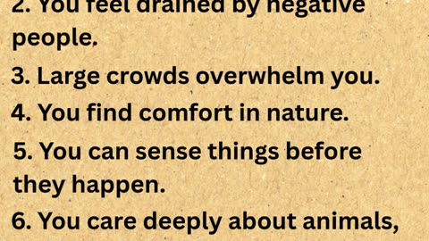 7 Signs You Are An Empath.