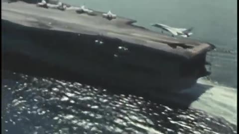 U.S. Navy Aircraft Carriers Operating Off Vietnam