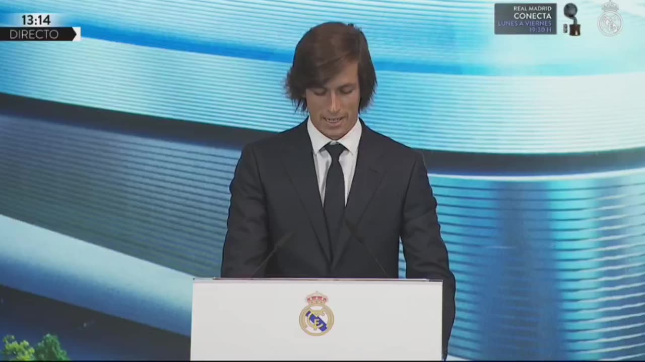 Alvaro Carreras: "It's not easy now, I want to thank Real Madrid for the trust